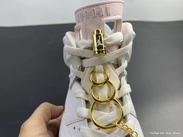 Kicked Out Shoe Store Retro 6 Air Jordan Hoops DH9696-100 (W) Gold 0724